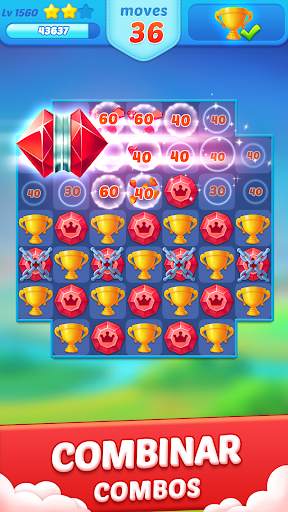 Jewels Crush - Match 3 Puzzle screenshot 2