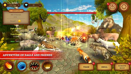 Wild Eagle Fighting Fantasy 3D screenshot 1