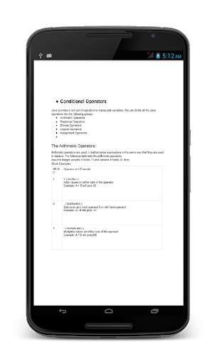 Java Programming (offline) screenshot 3