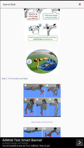 Swimming Guide screenshot 1