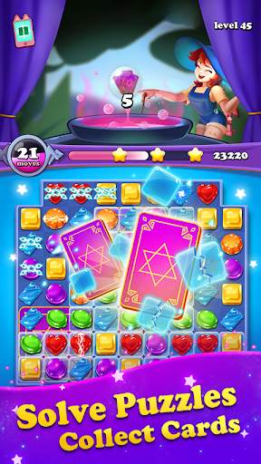Magical Jewels - Gems Witch screenshot 1