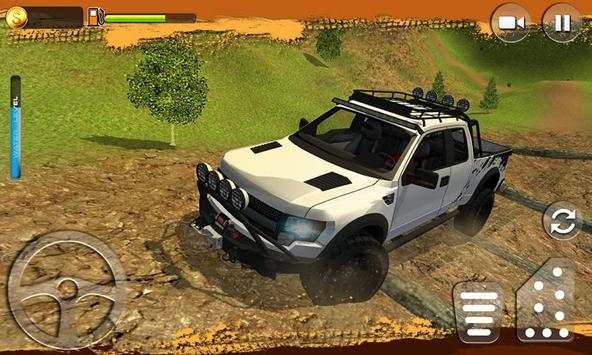 Offroad Muscle Truck Driving Simulator 2017 screenshot 3