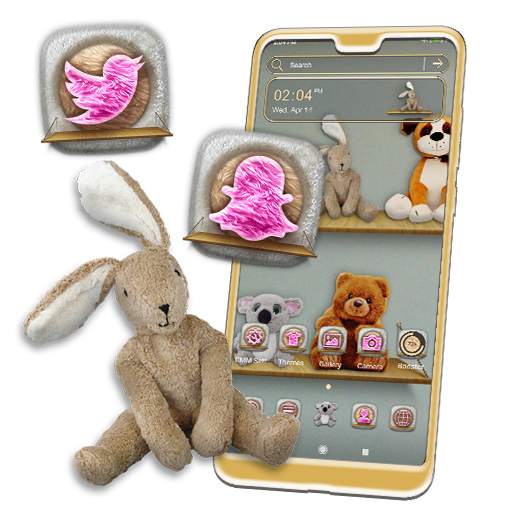 Soft Toys Launcher Theme 1.0