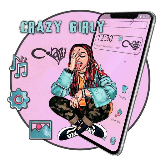 Hip Hop Fashion Crazy Girl Theme 1.1.2