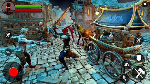 Samurai Warrior - Sword Fighting Games screenshot 1