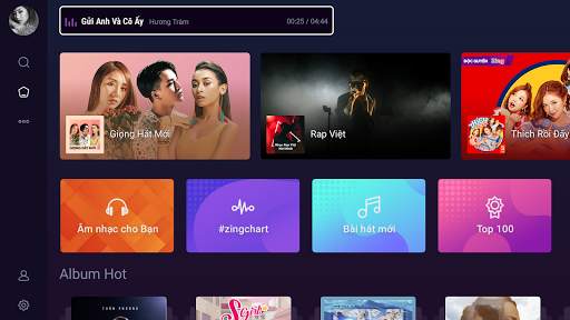 Zing MP3 - Android TV screenshot 1