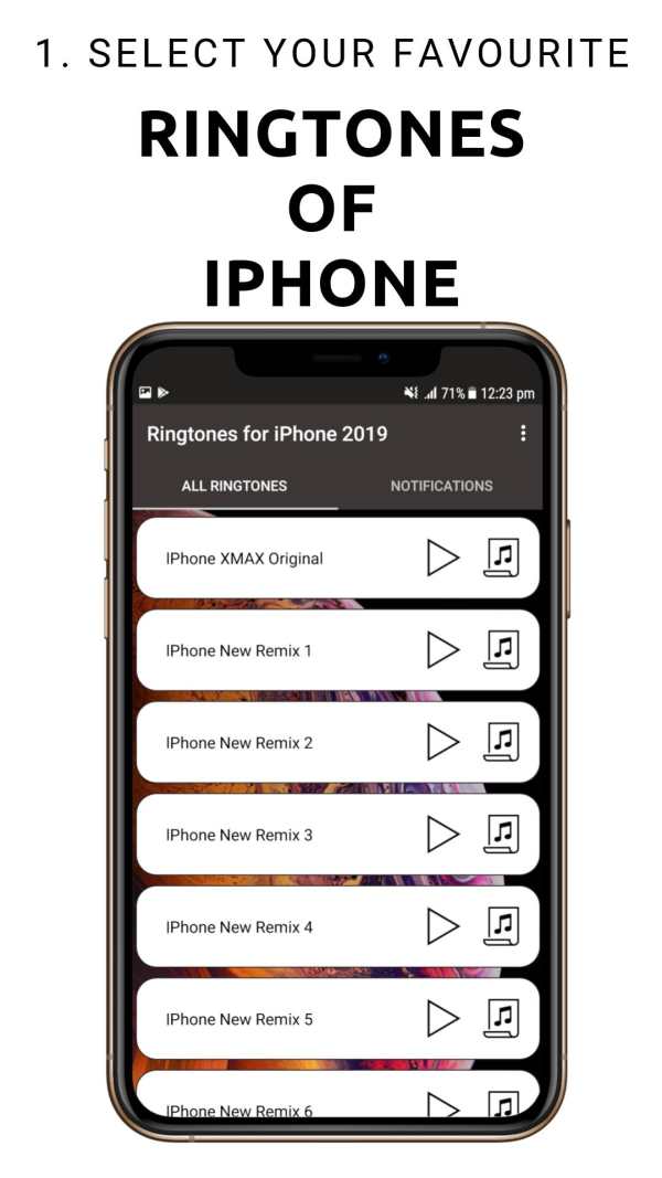 Ringtone for Iphone 2019 screenshot 1