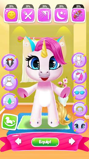 My Little Unicorn: Virtual Pet screenshot 1