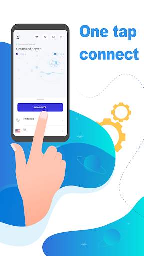 Galaxy VPN Lite: Free Secure Unlimited time screenshot 1