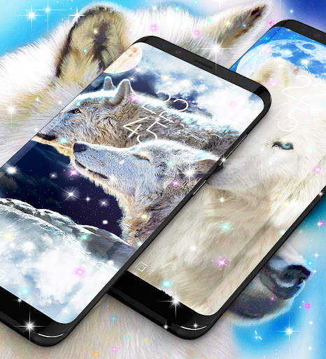 Wolf live wallpaper screenshot 6