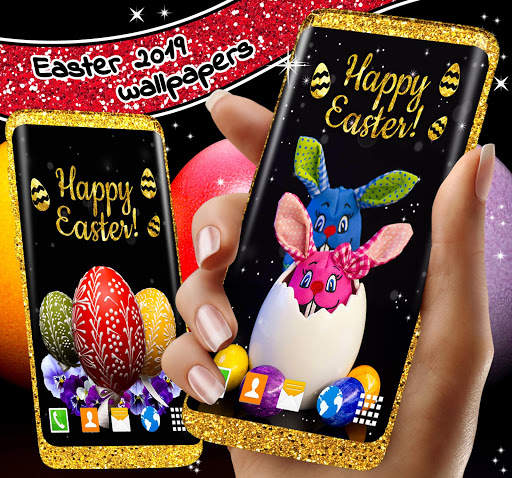 Easter Live Wallpaper 🐰 Egg and Rabbit 4K Themes скриншот 5
