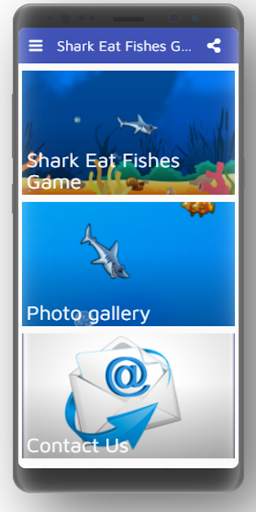 Shark Eat Fishes Game screenshot 1