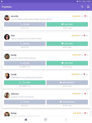 Live Psychic Chat screenshot 1