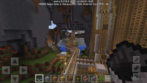 Sky rollercoaster Minecraft screenshot 4