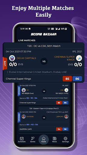 Score Bazaar - WC Live Score screenshot 1