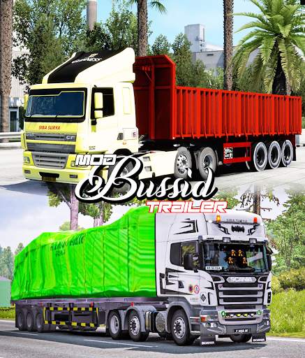 Mod Bussid Trailer screenshot 1