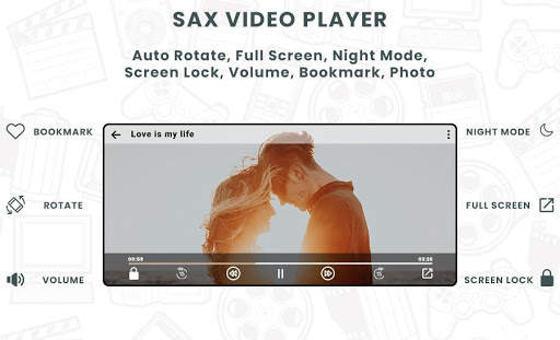 SAX Video Player :XNX Video Player HD 2021 screenshot 3