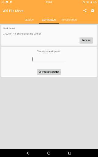 Wifi File Share (Wlan Datentransfer) screenshot 6