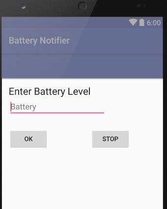 Battery Alarm скриншот 1