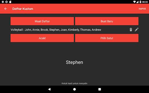 Randomizer  Random Generator - Pembuat keputusan screenshot 13