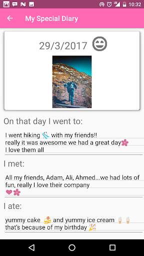 My Special Diary screenshot 5