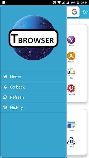 Tbrowser screenshot 2