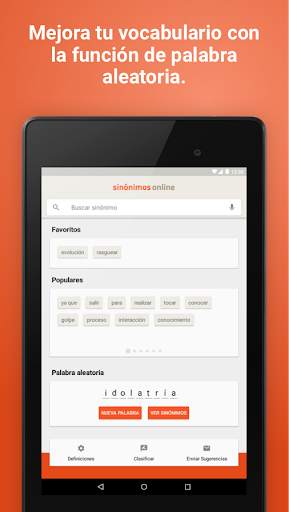 Diccionario Sinónimos Offline screenshot 11