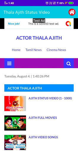 Ajith Status Video screenshot 6