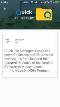 Quick File Manager скриншот 3