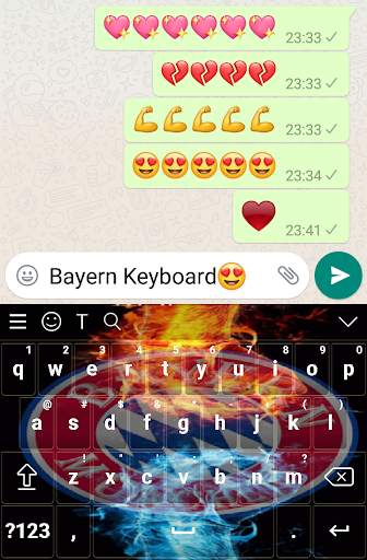 Bayern Munich Keyboard Emoji 2021 screenshot 3