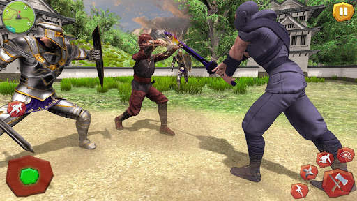 Real Ninja Warrior: Samurai Fighting Games 3D screenshot 1
