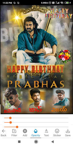 Tamil & Telugu Birthday Banner screenshot 3