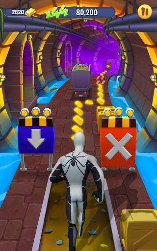 Spider Subway Super Hero Dash скриншот 3