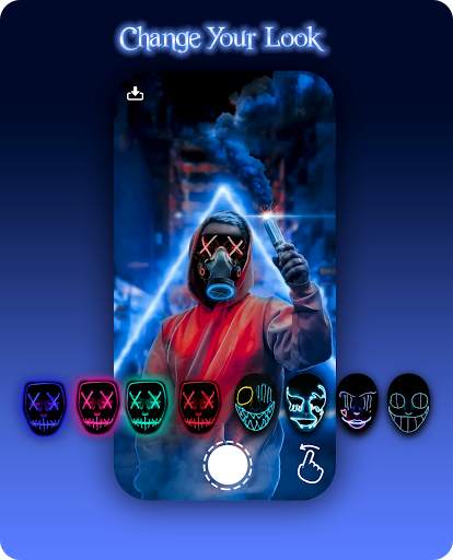 Halloween Makeup - Mask Face camera Snap screenshot 5