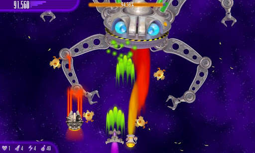 Chicken Invaders 4 скриншот 2