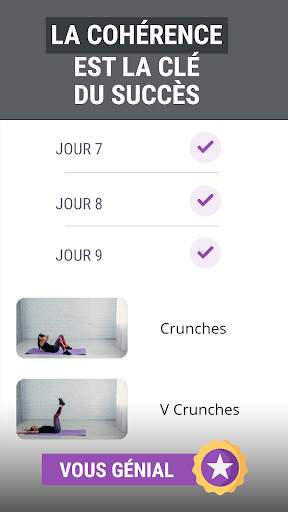 ABS fitness - Six Pack Abdos screenshot 3