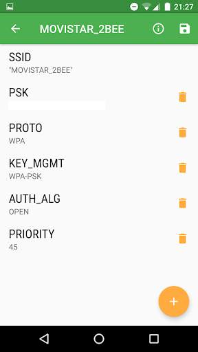 Wifi Password recovery screenshot 2