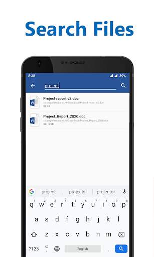 Docx Reader - Word, Document, Office Reader - 2021 screenshot 4