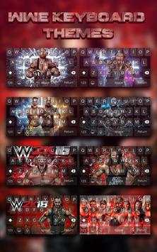 WWE keyboard themes screenshot 1
