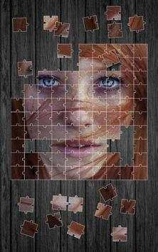 Pretty Cute Girls Faces Puzzle screenshot 5