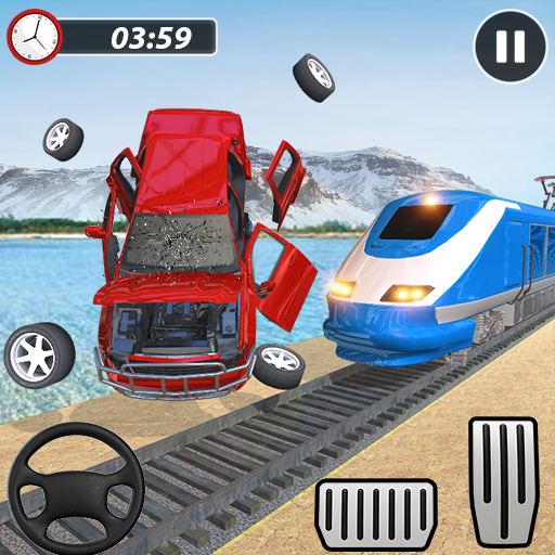 Train Crash Car Derby Demolition Racing Arena 2020 icon