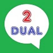 Dual accounts for Whatsapp icon