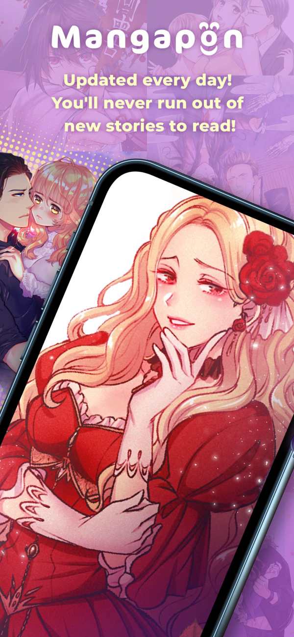 Mangapon: Daily Comic App screenshot 1