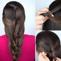 Hairstyles step by step icon