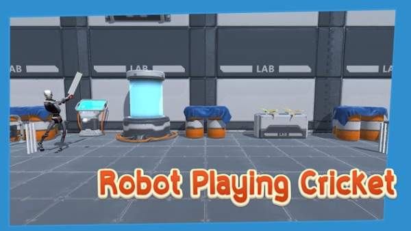 Robot Cricket Galaxy Cup 3D screenshot 4