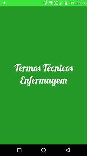 Termos Técnicos de Enfermagem screenshot 1