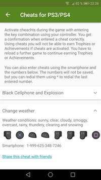 Cheats App for GTA 5 screenshot 2