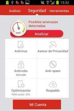 Seguridad Móvil 2 تصوير الشاشة