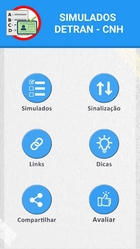 Simulados DETRAN CNH - 2021 screenshot 1