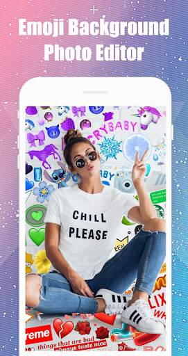 Emoji Background Editor screenshot 1